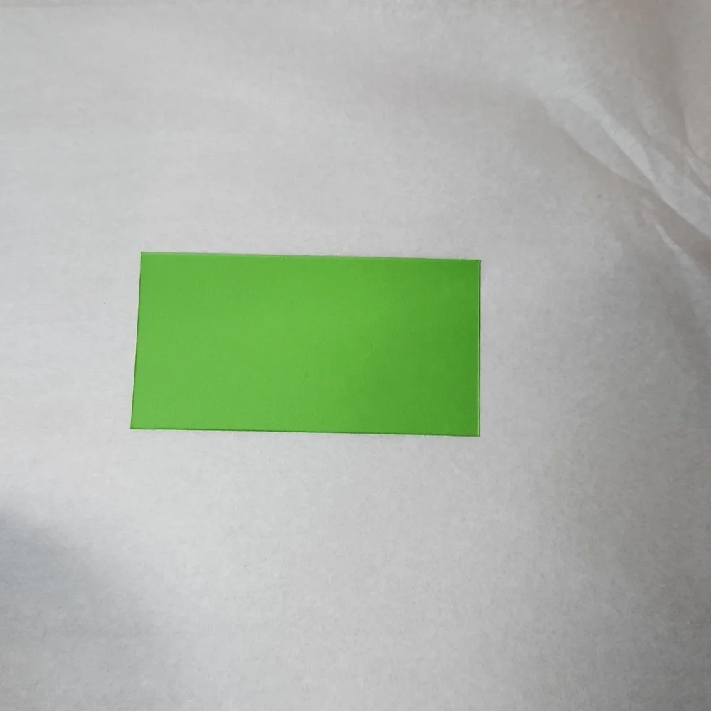 Basic Star Cluster Green & Black Basic Graphic Thank You Cards 50 Count